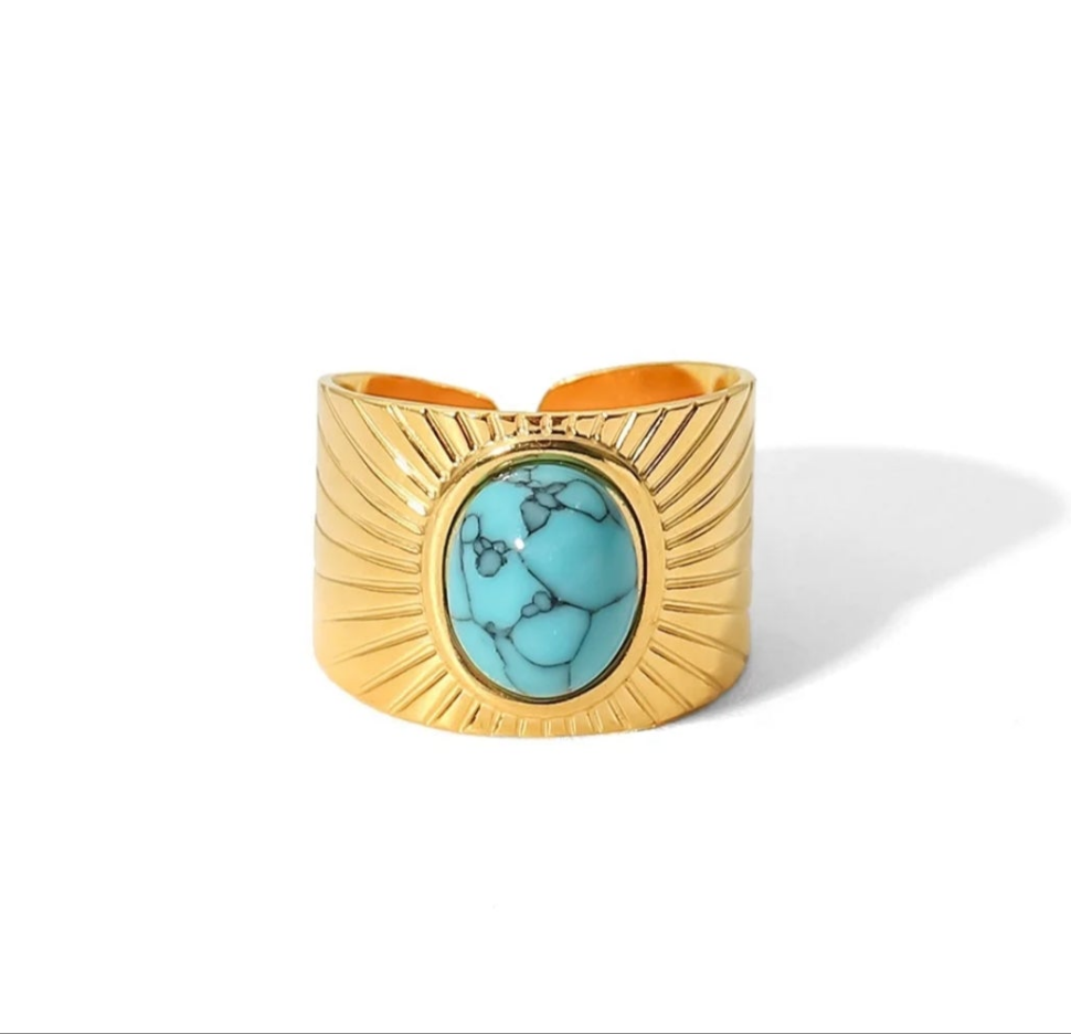 Turquoise Stone Ring