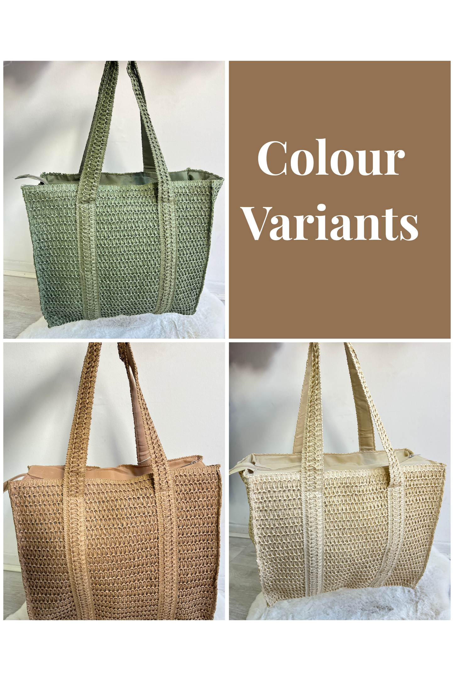 Woven tote bag (Variants)