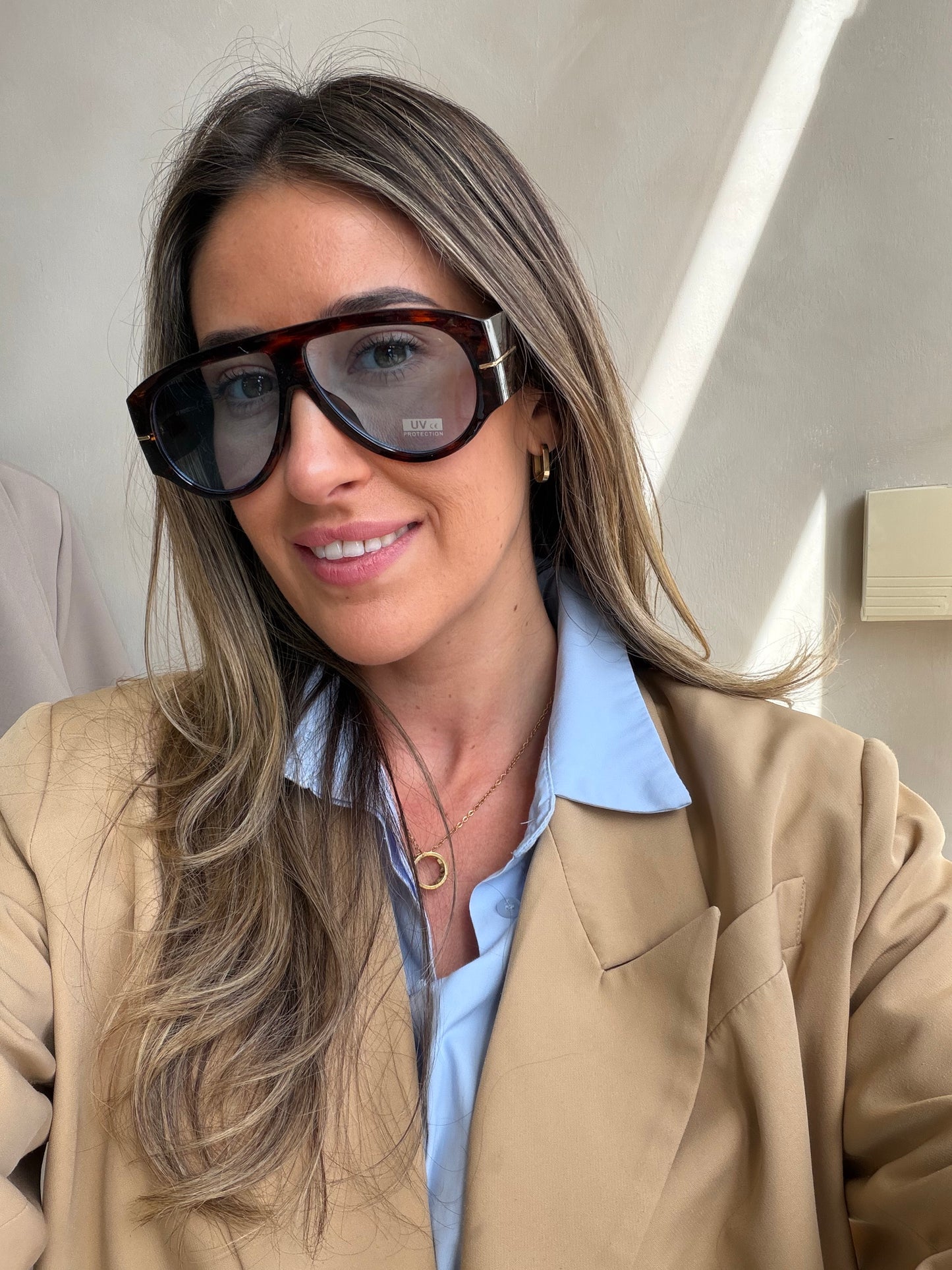 Icon Oversized Shield Sunglasses