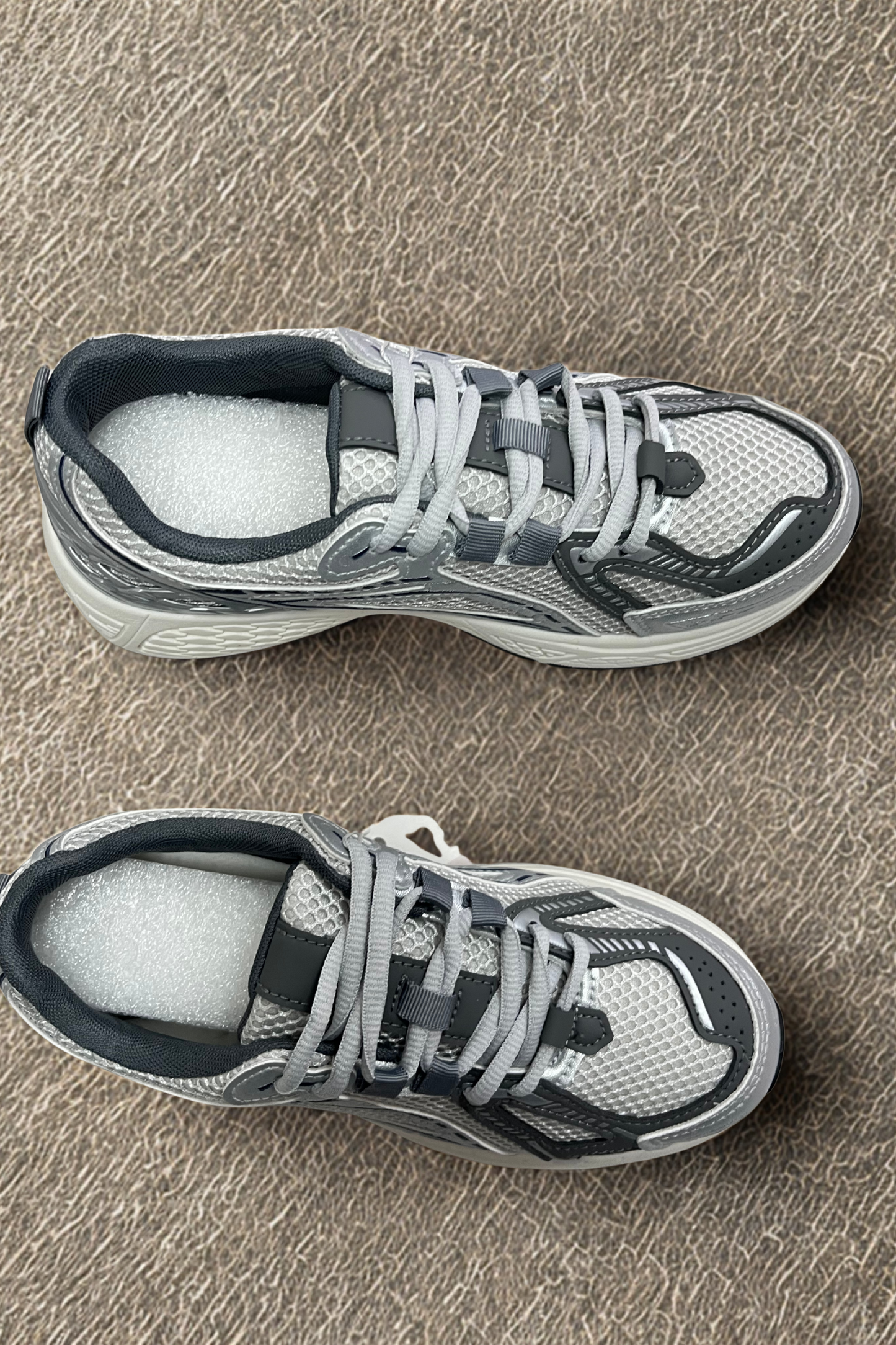 Grey sporty trainers
