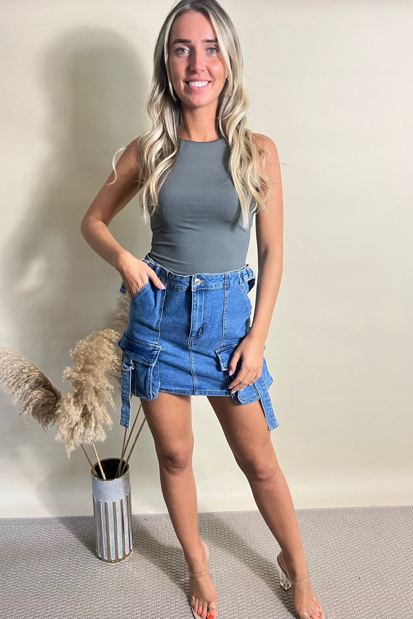 Slinky Sleeveless Bodysuit (colour variants )