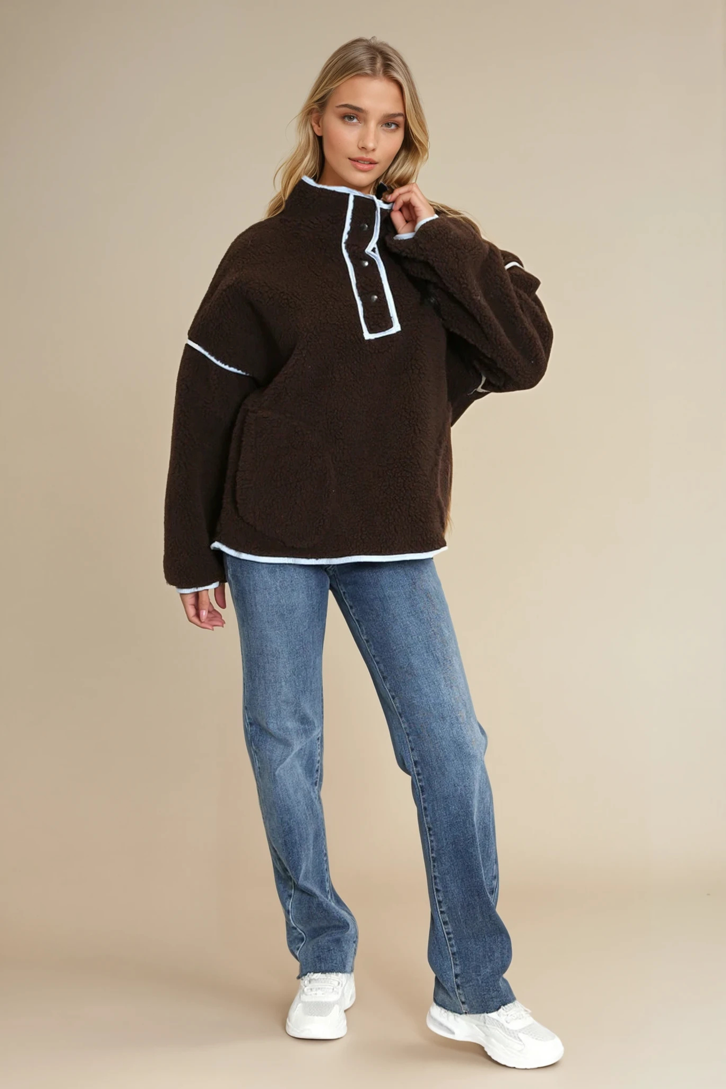 Pullover Fleece Sweatshirt