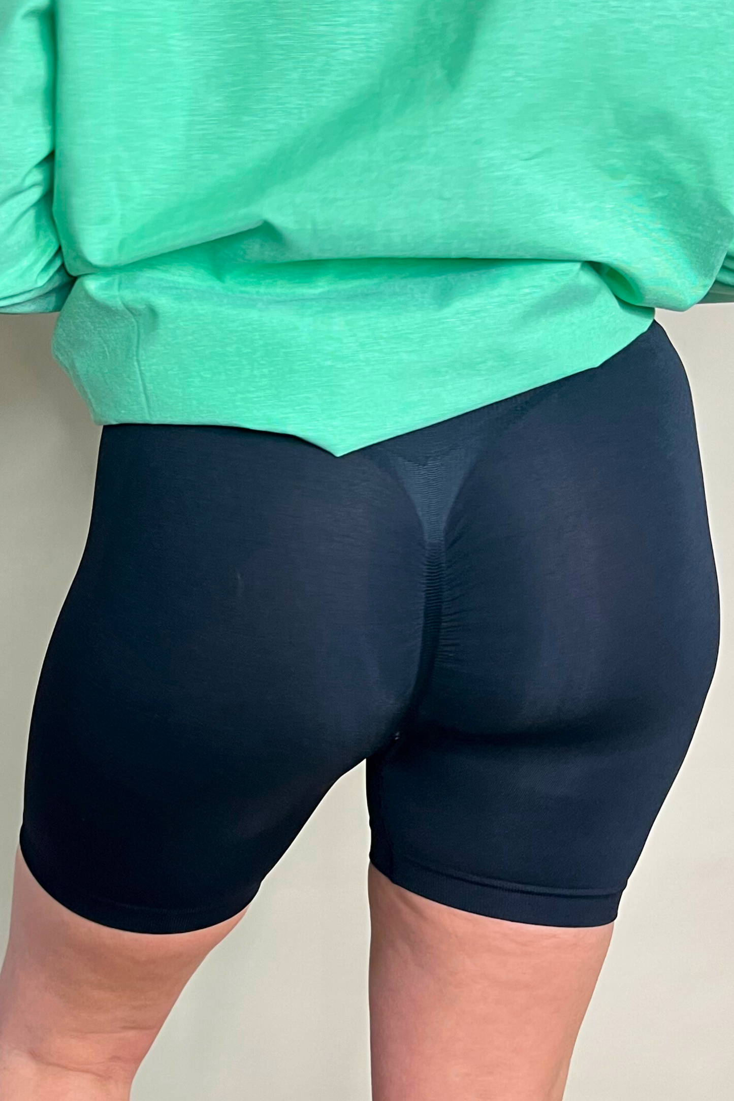 Black Sculpting Cycling Shorts