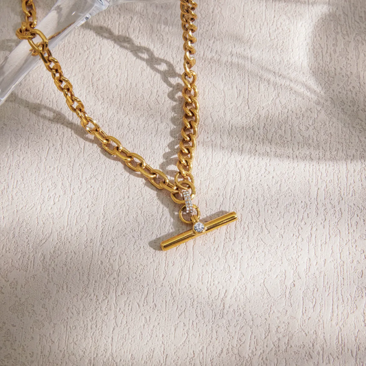 Everyday T bar jewellery at Unscripted Fashion
