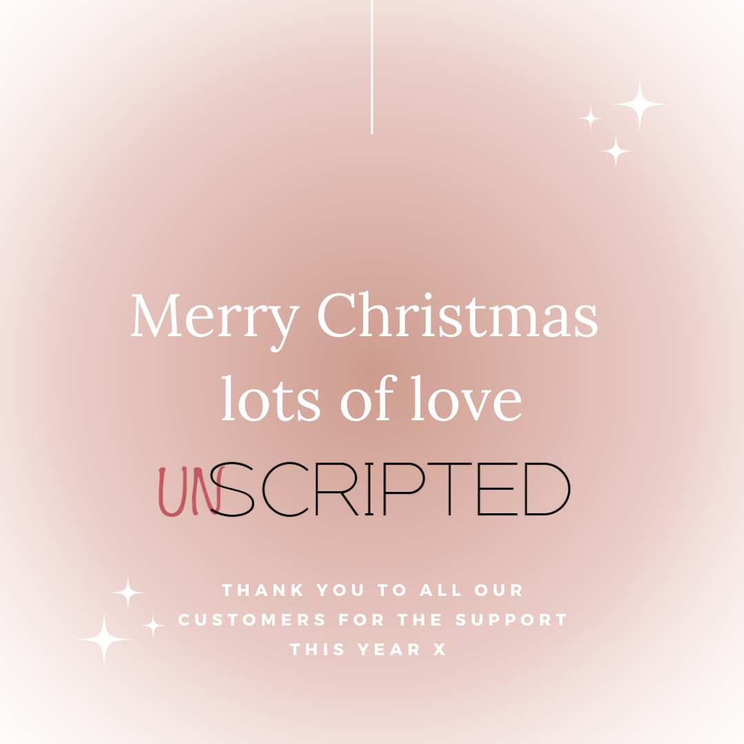A Christmas Message From Unscripted: Closing the Year With Gratitude, Momentum & Style