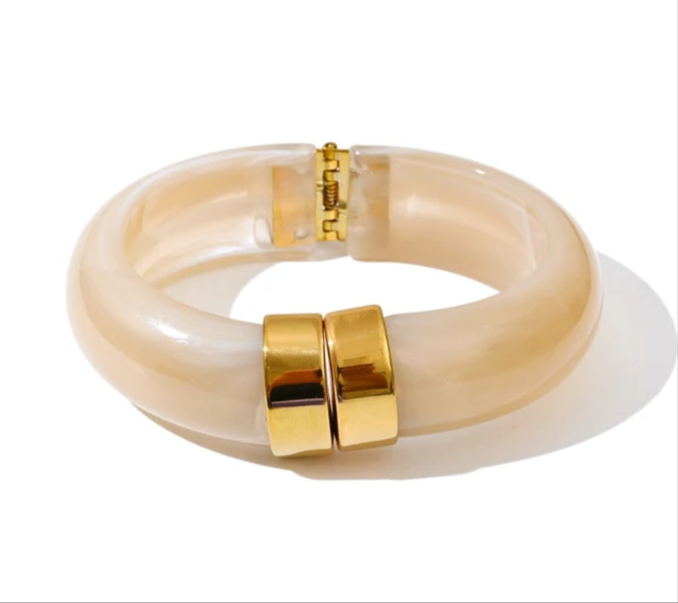 Acrylic Chunky Bracelet Bangle - Colours