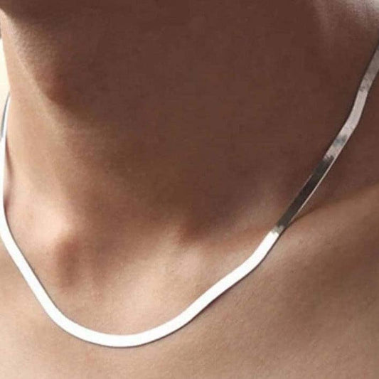 Snake Chain Necklace - Gold or Silver
