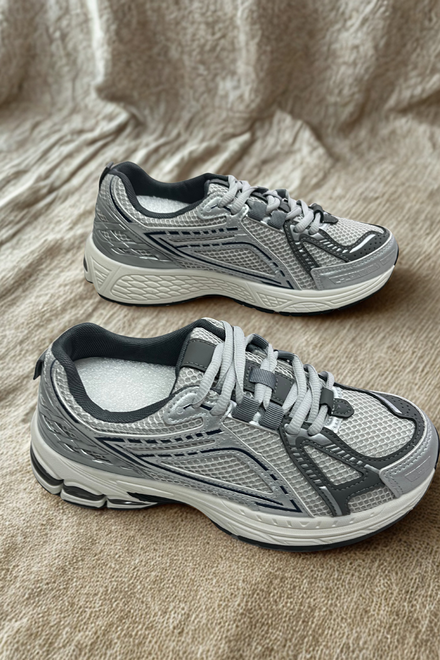 Grey sporty trainers