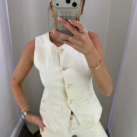 Tailored Sleeveless Waistcoat