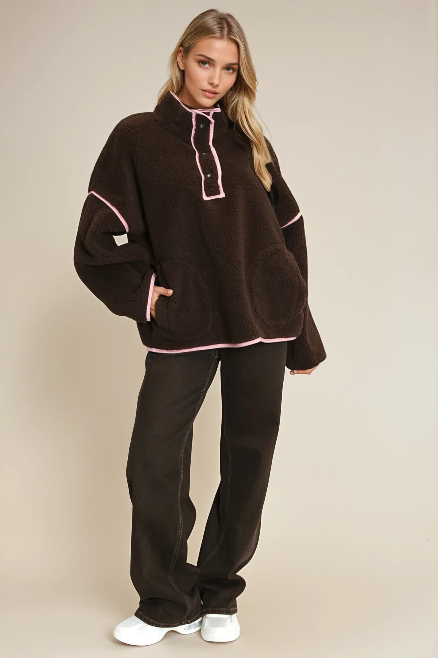 Pullover Fleece Sweatshirt