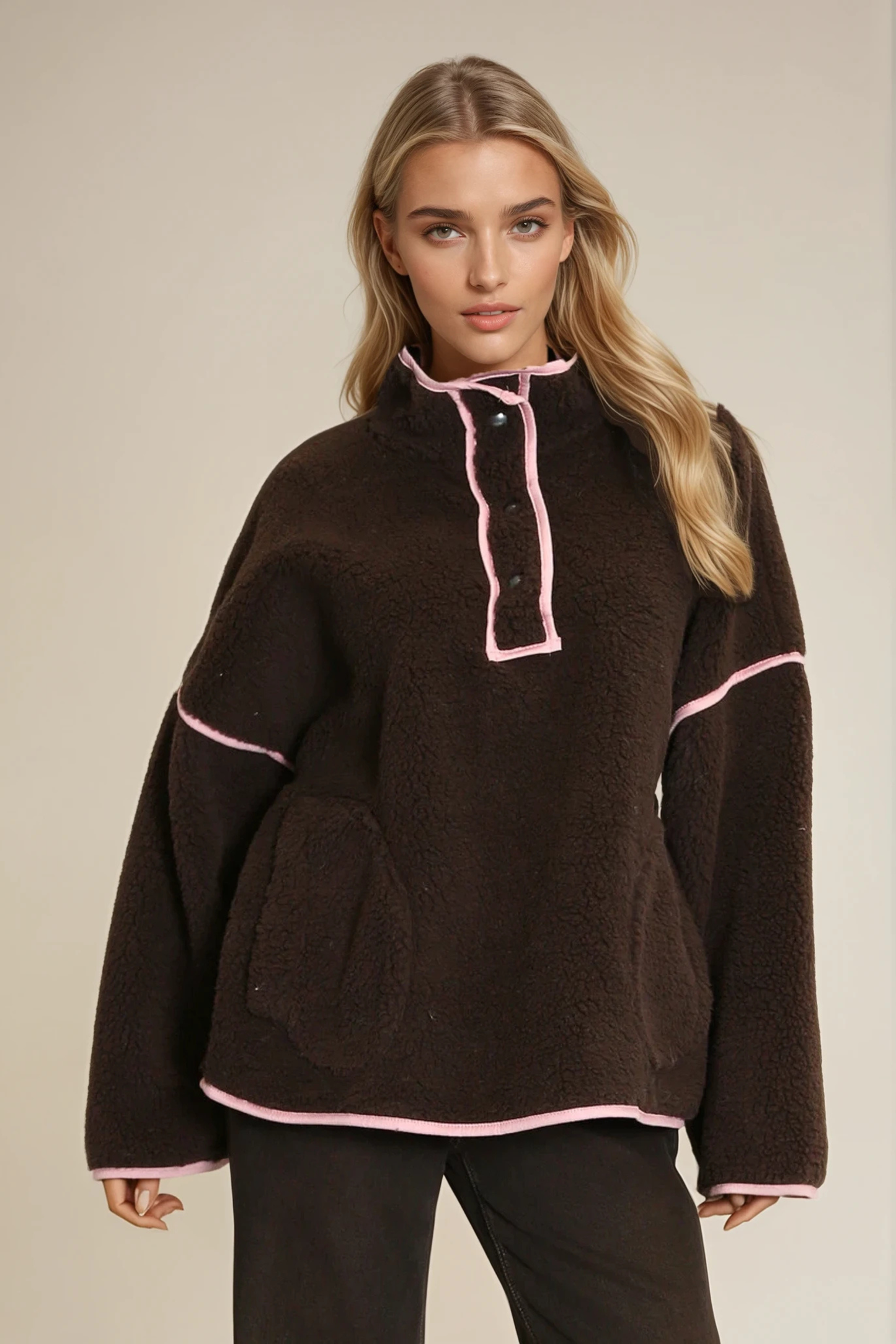 Pullover Fleece Sweatshirt