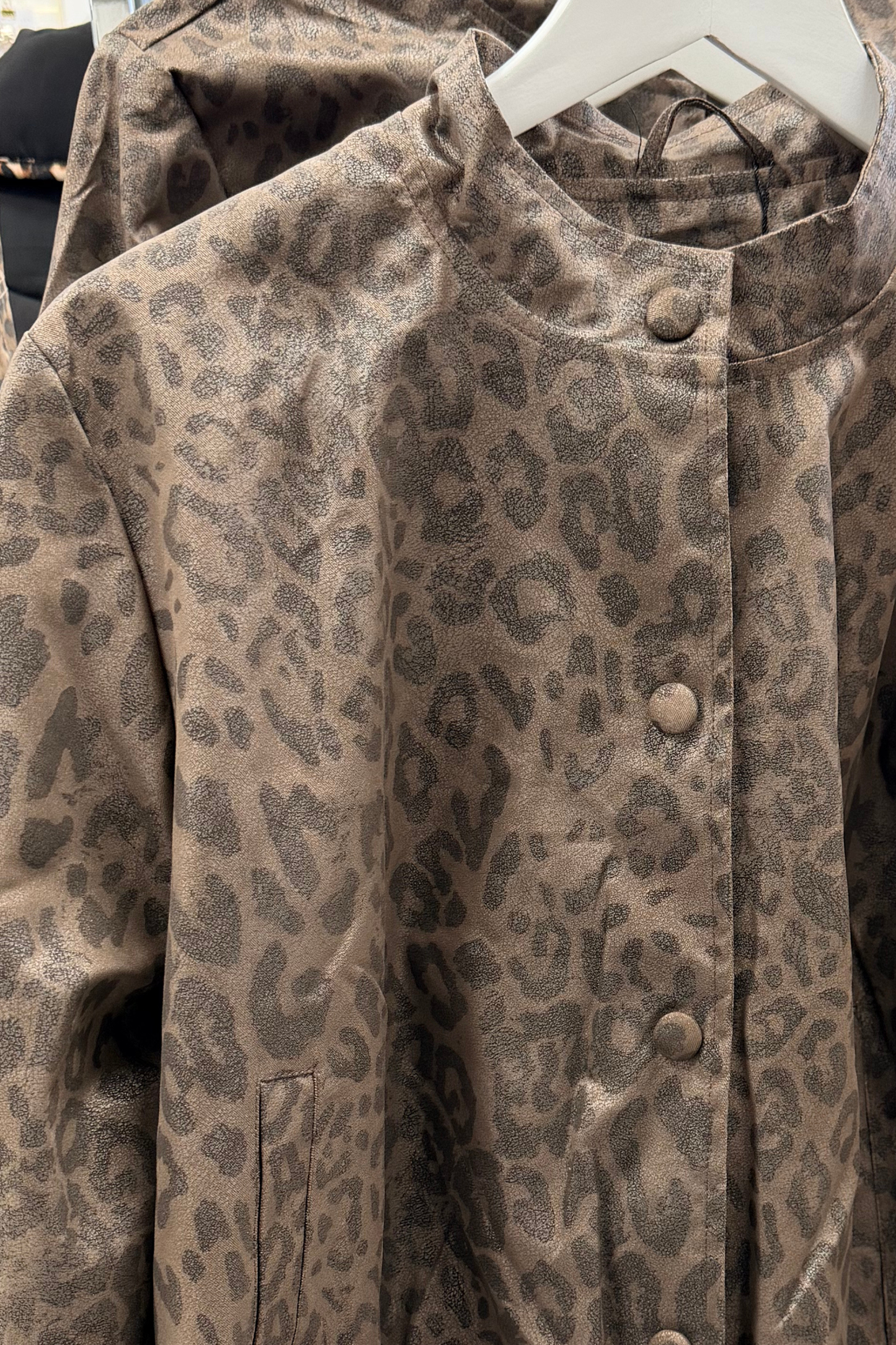 Leopard Print Jacket
