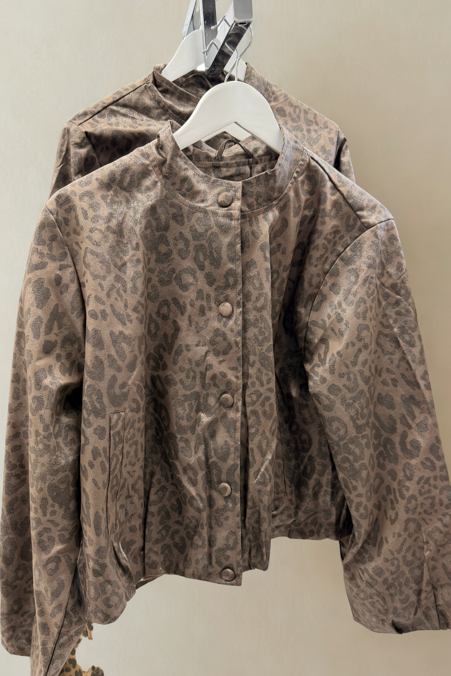 Leopard Print Jacket