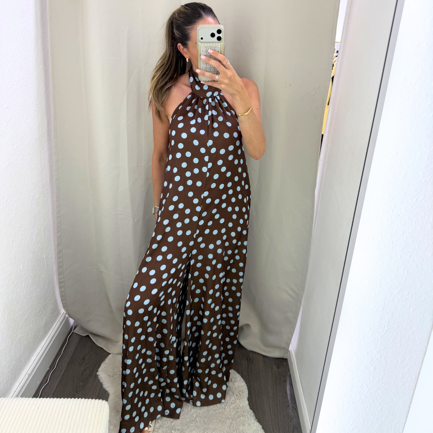 Positano Polka Dot Jumpsuit