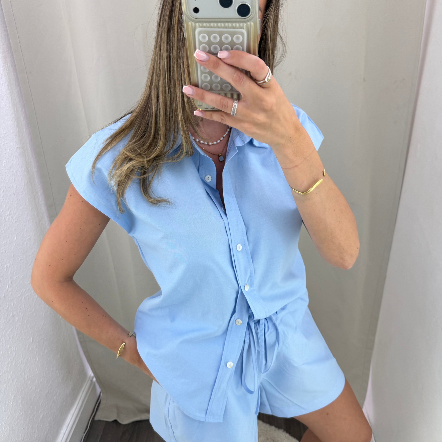 Everyday blue shirt