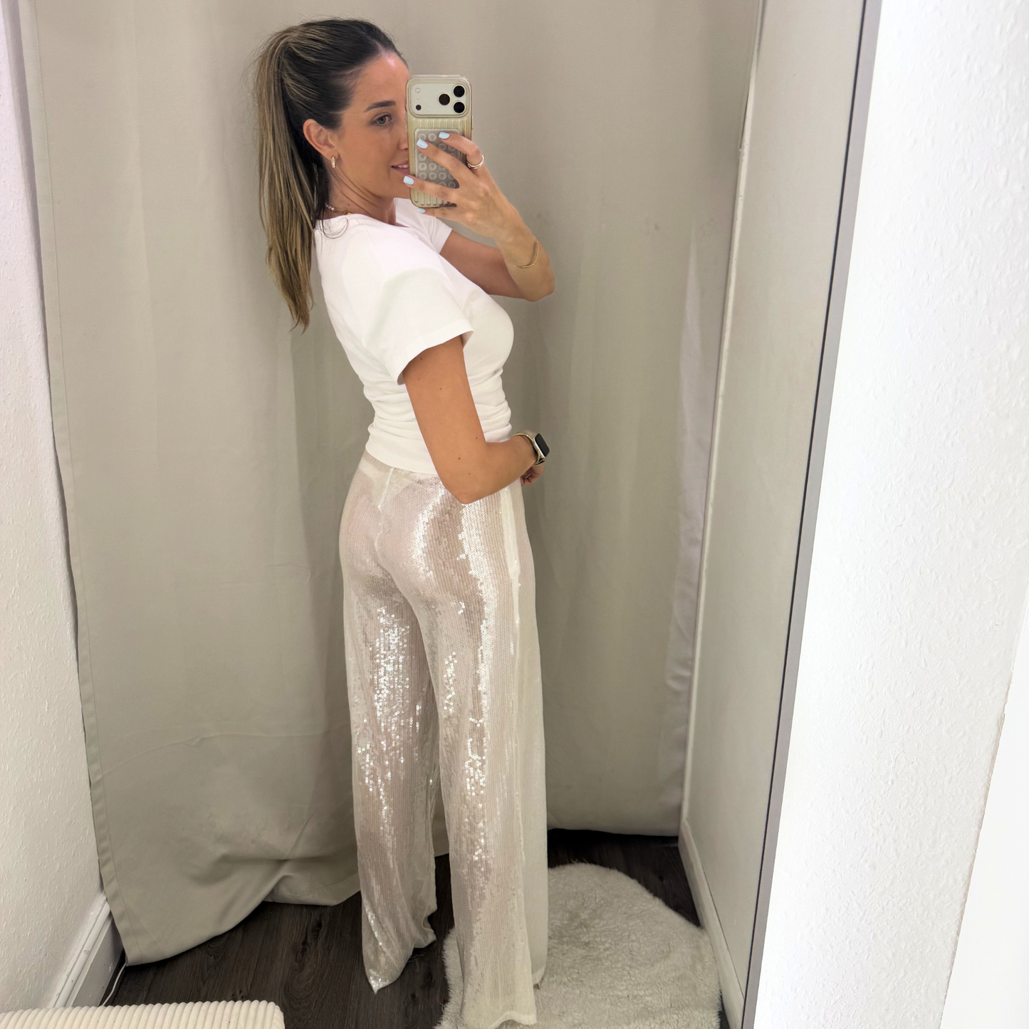 Disco Dreams Sequin Trousers