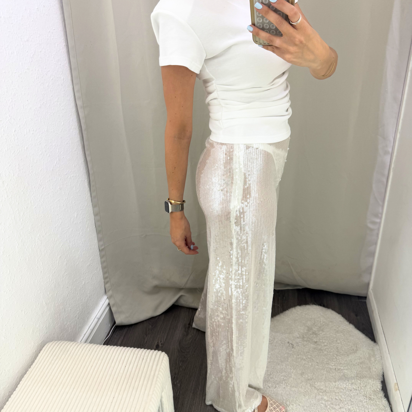 Disco Dreams Sequin Trousers