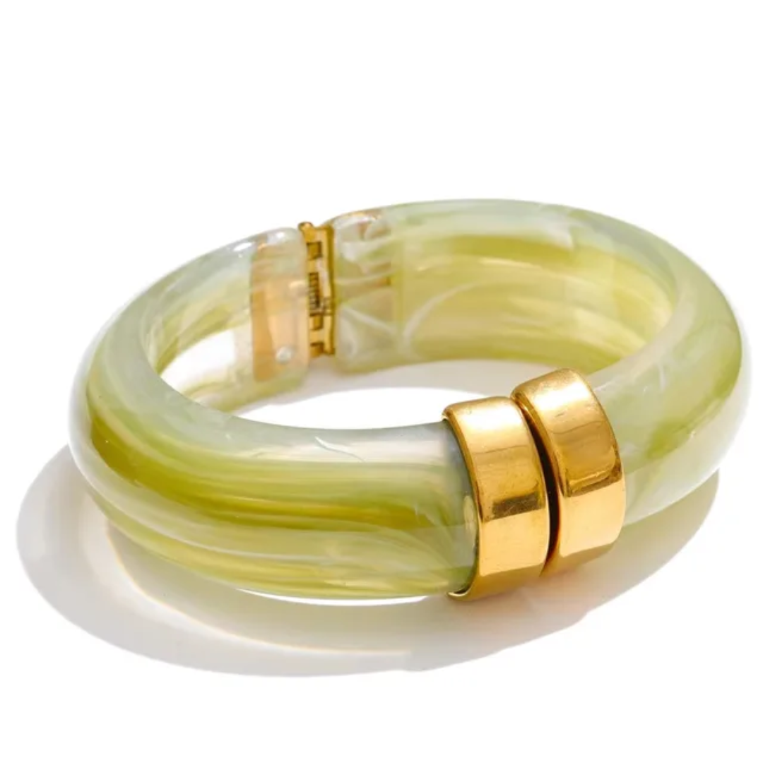 Acrylic Chunky Bracelet Bangle - Colours