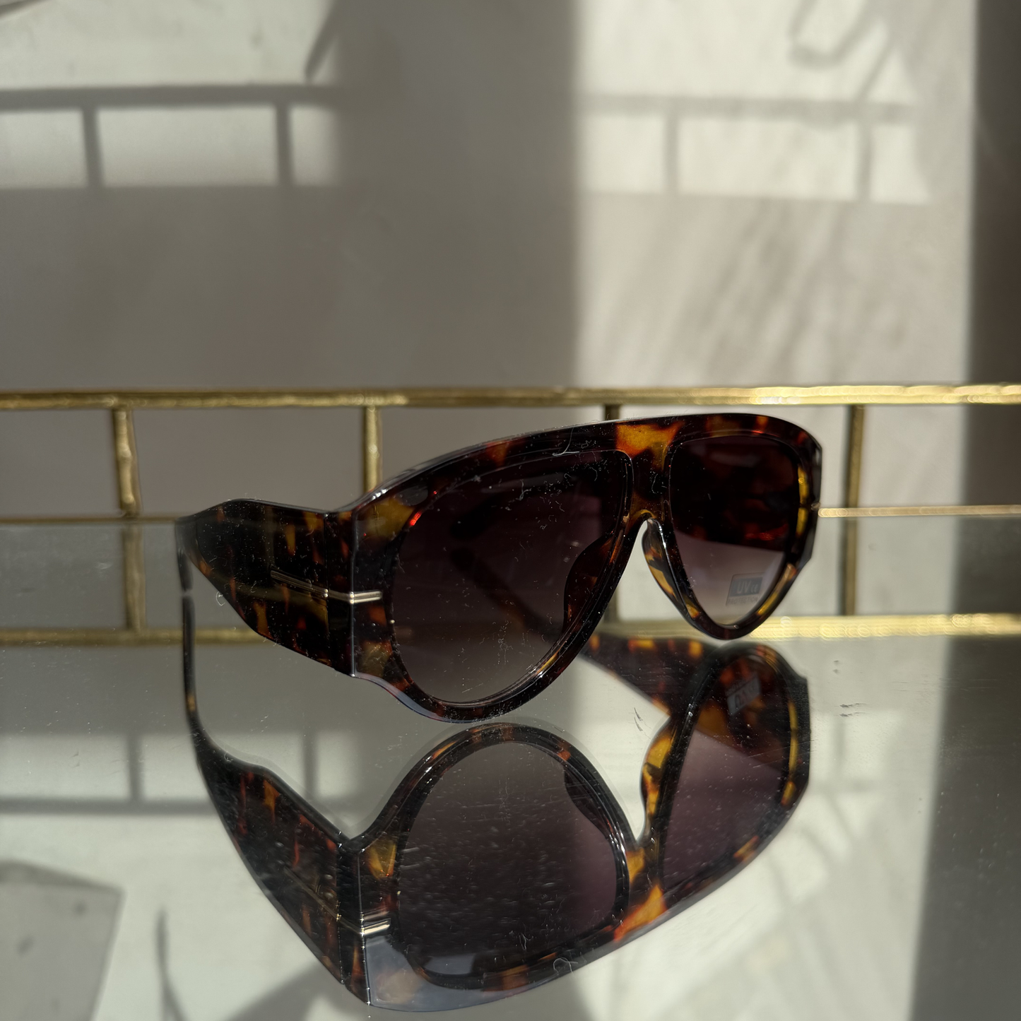 Icon Oversized Shield Sunglasses