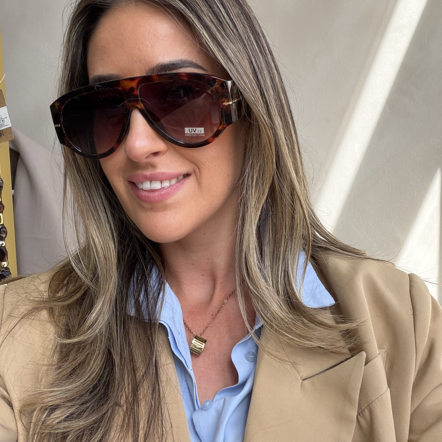 Icon Oversized Shield Sunglasses