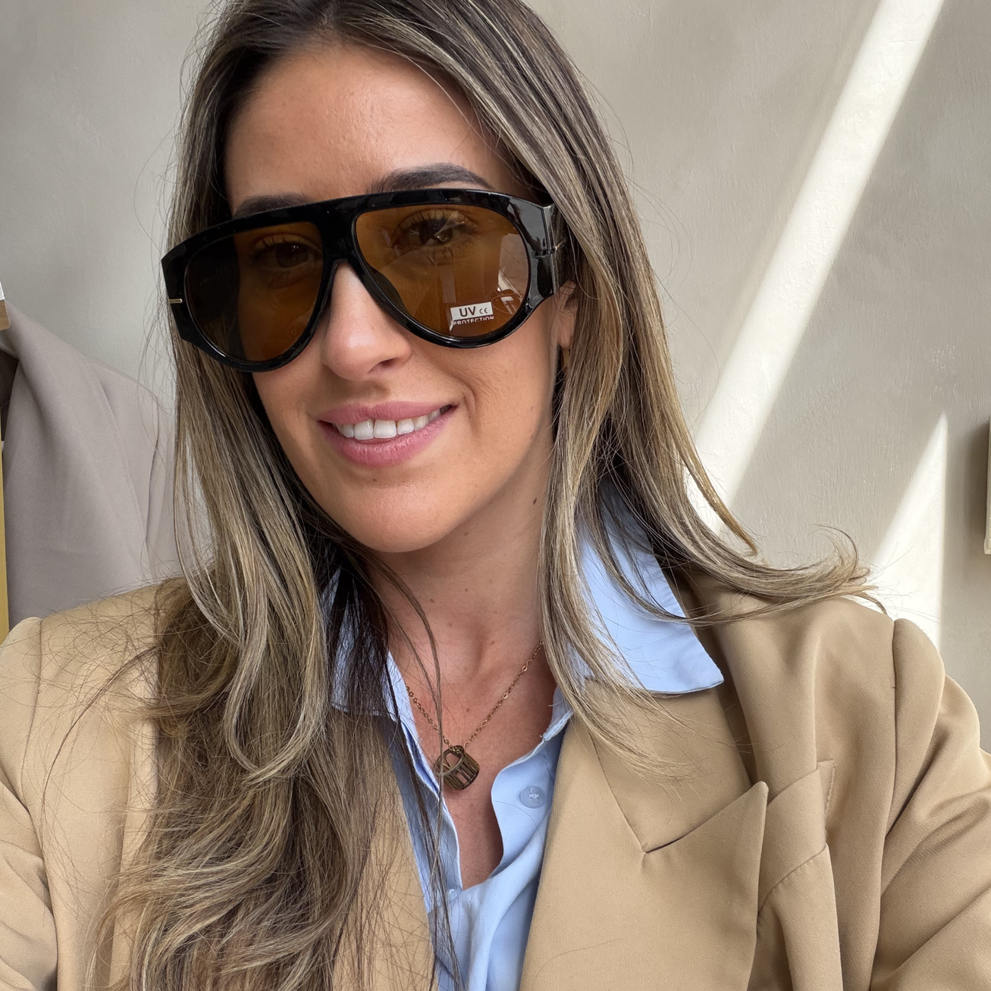 Icon Oversized Shield Sunglasses