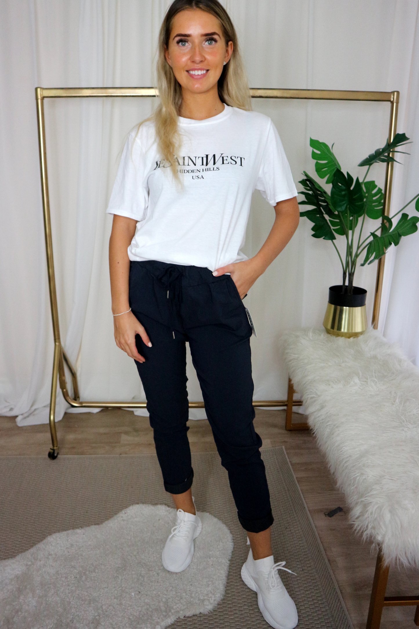 Navy Stretchy Bestselling Pants