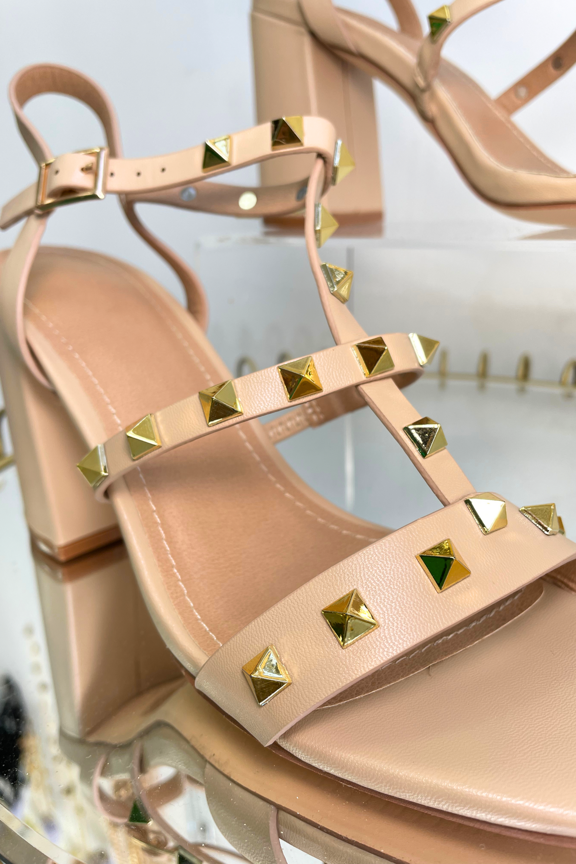 Nude 2025 studded shoes